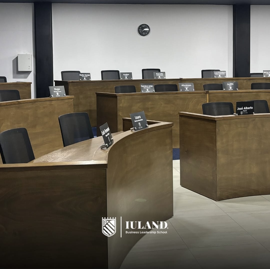 Aula de IULAND Business School donde se realizará Comunica tu Poder